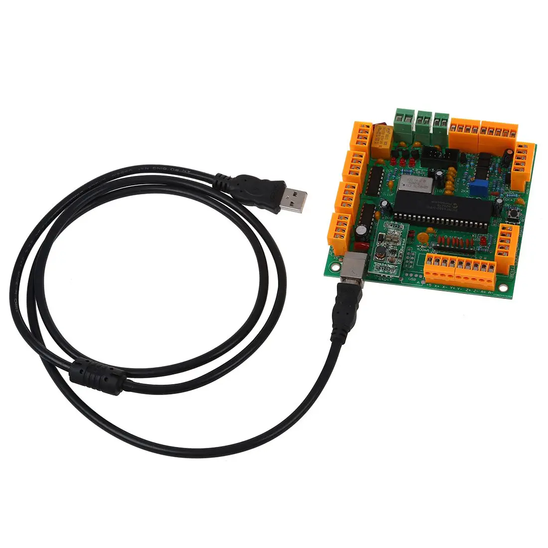 4 Assi USB контроллер с ЧПУ интерфейсная плата CNCUSB MK1 USBCNC 2 1 заменитель MACH3|cnc controller|control