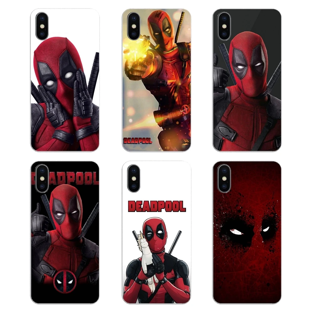 Marvel мстители супергерой Дэдпул DC comics силиконовый чехол для iPod Touch iPhone 4 4S 5 5S 5C SE 6 6S 7