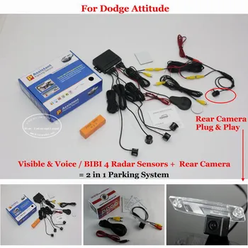 

For Dodge Attitude Car Auto Alarm Parking System Sensors Rear View Sensor Reverse Back Up Camera
