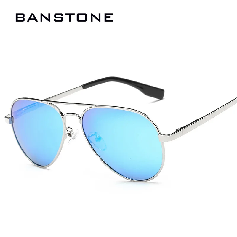 

BANSTONE Children Pilot Sunglasses Metal Frame Polarized Lenses Boys Girls Sunglasses UV400 Protection Aviator Kids Eyewear