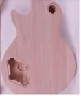 1 компл. Новая высококачественная незаконченная электрогитара тело+ шея розовая деревянная доска красное дерево тело L модель