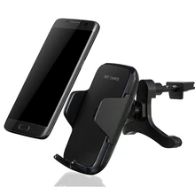 Multi-Funtion Car Qi Wireless Charger Phones Mount Holder Fast Charging For Samsung Note8 S6 S7 edge S8 Plus iPhone X 6 7 8 Plus