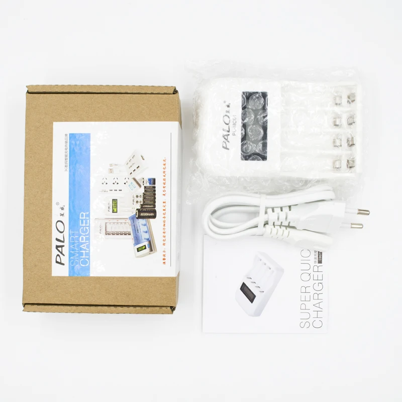 Wholesale PL-NC01 4 Slots LCD Display Smart Intelligent Battery Charger For AA/AAA NiCd NiMh Rechargeable Batteries PALO C Wholesale PL-NC01 4 Slots LCD Display Smart Intelligent Battery Charger For AA/AAA NiCd NiMh Rechargeable Batteries PALO C