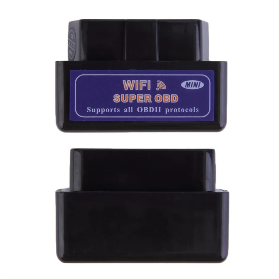 Мини elm327 WiFi ELM 327 OBDII диагностический инструмент автомобиля OBD2 читателя кода для