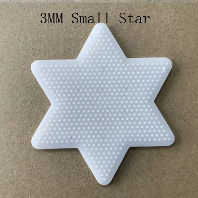 Разные миниатюрные бусины Perler/Hama/Fuse 2 6 мм шаблон для пегбордов Hama с узором в форме