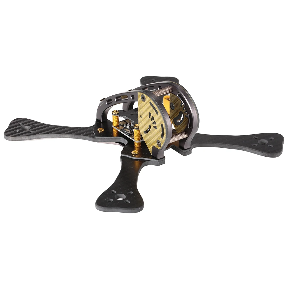 

GEP LX4 Leopard 185mm X-Type 4in Carbon Fiber FPV Racing Drone Quadcopter Frame Kit with XT60 Power Distributor