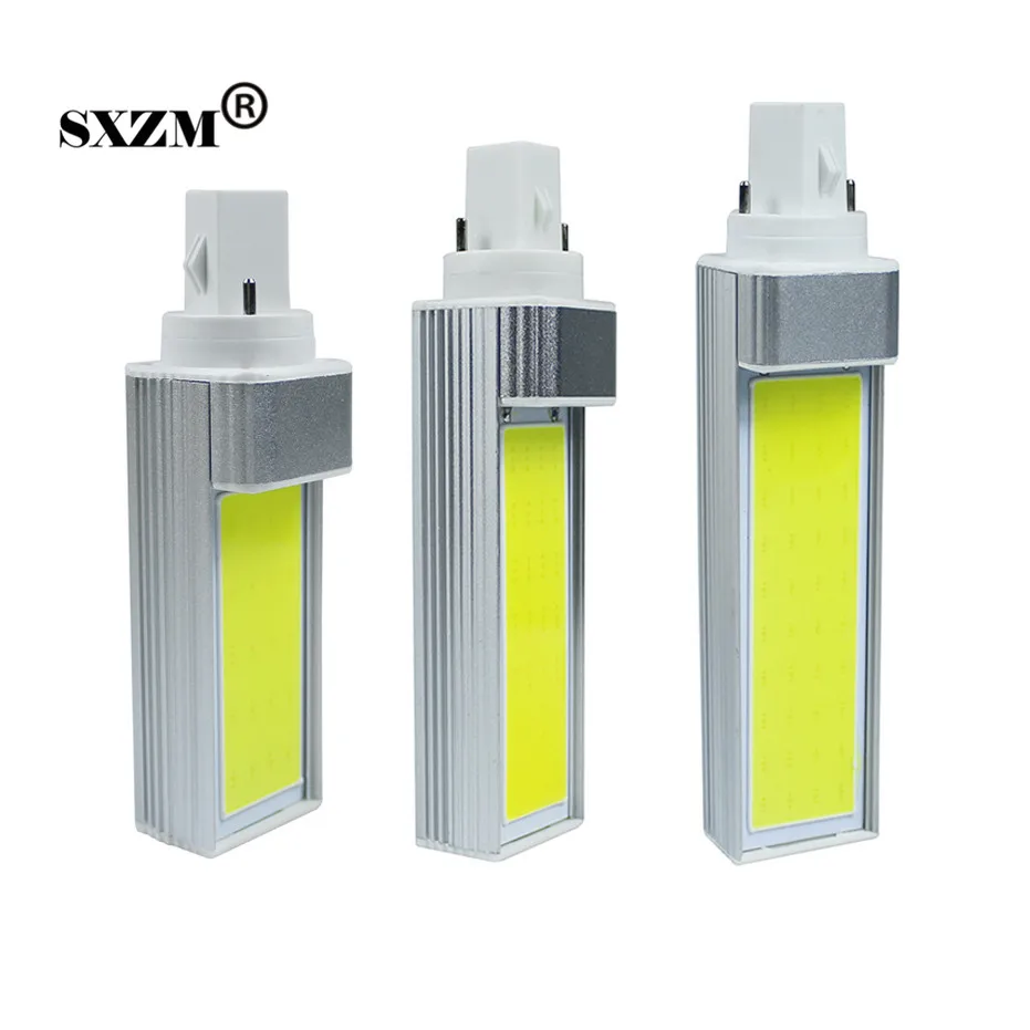 

SXZM G24 10W 12W 15W COB LED PL bulbs AC110V 220V White/Warm white home lamp spotlight lighting bedroom dinning room