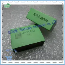 MKT1822 ERO 2.7 uf membrana u7 275/250 v P = 27.5 milímetros 2 capacit 5%
