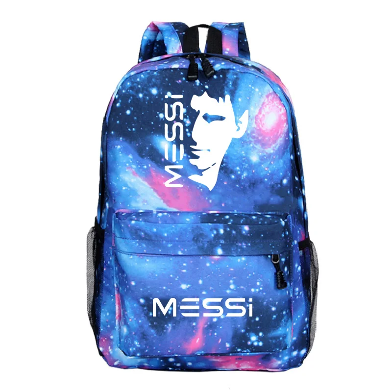 

Messi Printed Students Boys Girls School Bags Oxford Backpack Children School Bag Rucksack For Youth Back To School Mochila