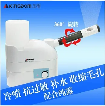 

Professional Portable Mini Desktop Facial Steamer Ozone SPA Salon Equipment Cold spray machine