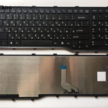 Русская клавиатура для Fujitsu Lifebook AH532 A532 N532 NH532 черная с рамкой Клавиатура для ноутбука