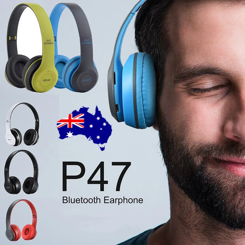 P47 Беспроводной наушники Bluetooth 4 2 Шум шумоподавления спортивные стерео гарнитура