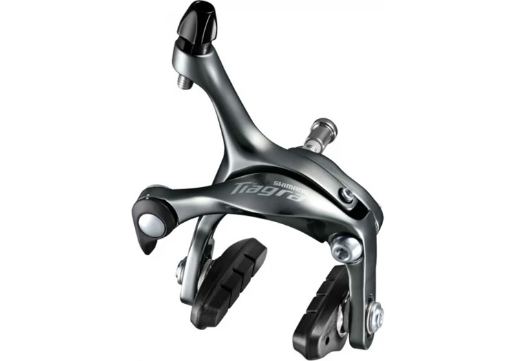 Shimano Tiagra BR-4600/4700 тормозной суппорт для шоссейного велосипеда, набор пар серебряных передних и задних тормозов