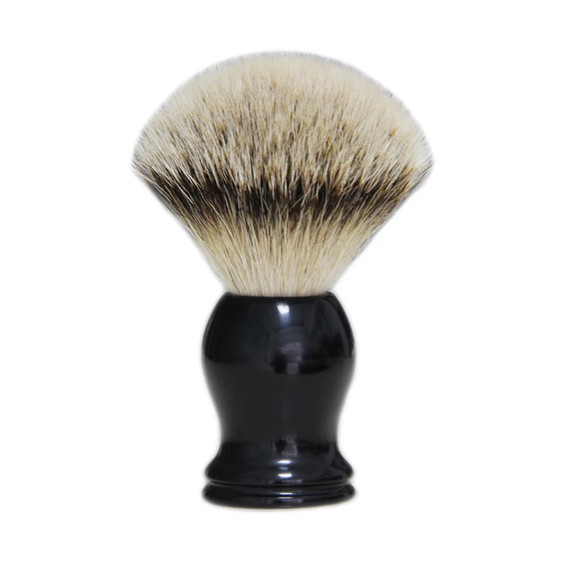Silvertip/лучшие барсук волос щетка для бритья классический черный Смола Ручка узел Размер 22 мм