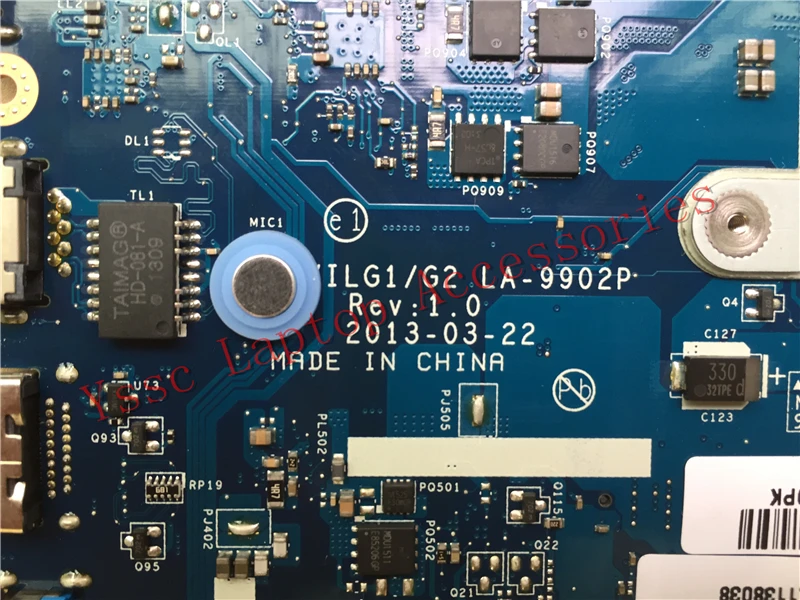 Новая материнская плата VILG1/G2 LA 9902P для Lenovo G500S PGA989 HM76 процессора I3 I5 I7 Гарантия 90