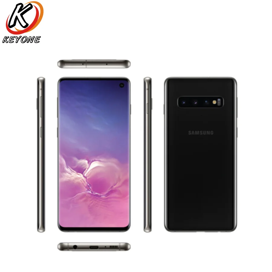 Телефон Samsung Galaxy S10 G9730 6 1 дюймовый экран 8 ГБ ОЗУ 128 ПЗУ Snapdragon 855 водо и пылезащита IP68
