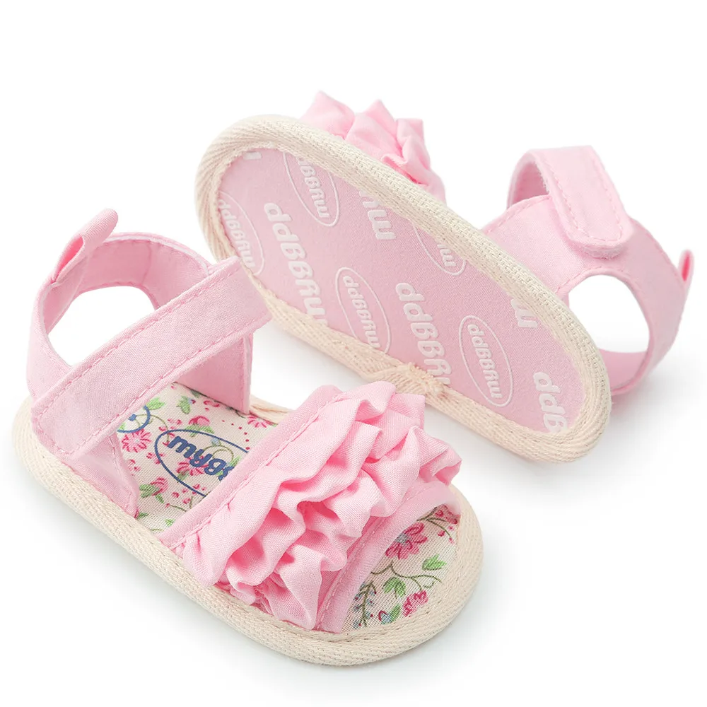 Newborn Baby Girl Shoes Lovely Flower Shoe Casual Comfortable Shoes Sneaker Anti-slip Soft Sole Toddler Shoes zapatos para bebe