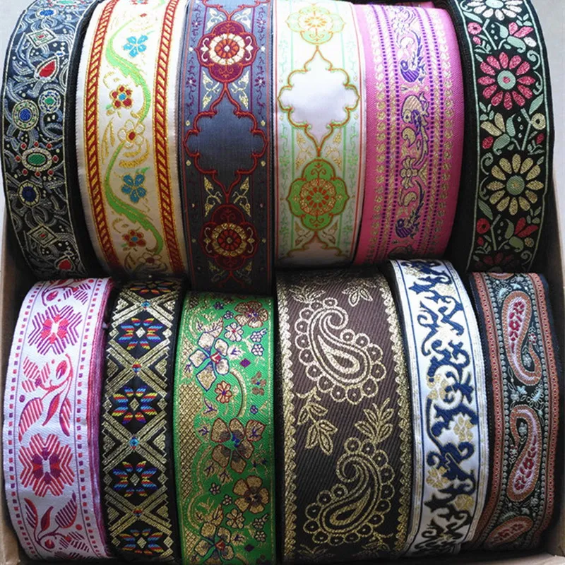 

2M/Lot Flowers Guipure Lace Trim Lace Fabric DIY Voile Bridal Bouquets Shoes Corsage Wedding Lace Ribbon HB64