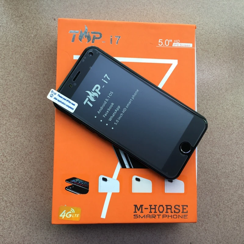 Original M HORSE TOPI7 SmartPhone 5 0 Inch SC7731 Quad Core Android 5 1 3G GPS
