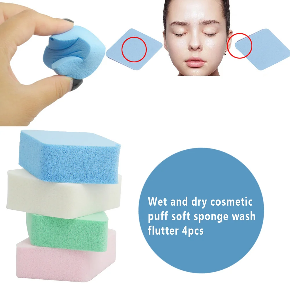 Красота Косметика для губ слоеный многофункциональный 4 шт моющий водопоглощающий портативный смешивающий консилер