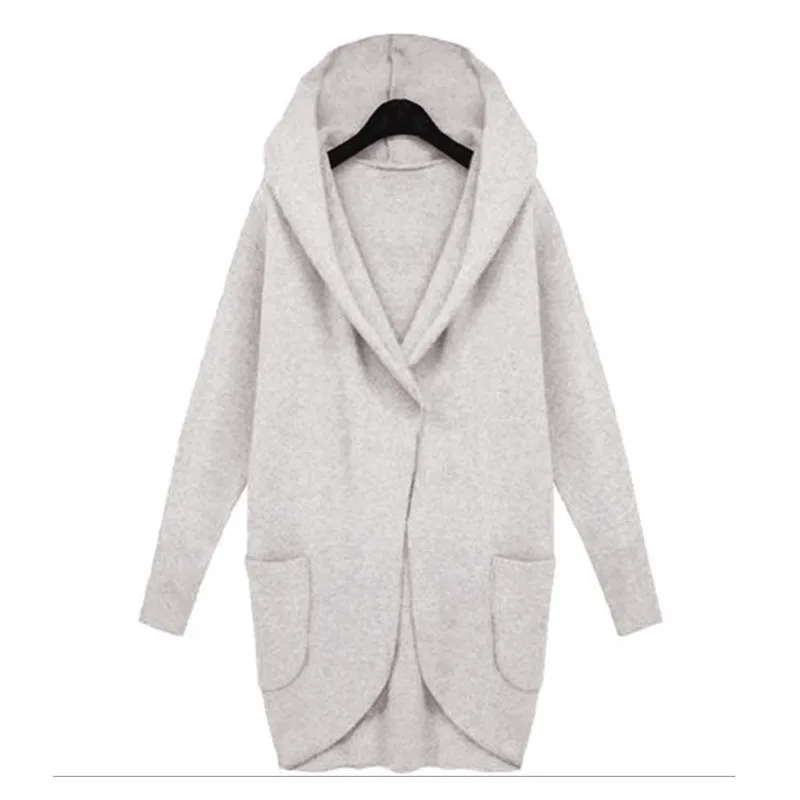 Однотонные толстовки для женщин XXXXL 5XL плюс Размер Толстовка с капюшоном Осень