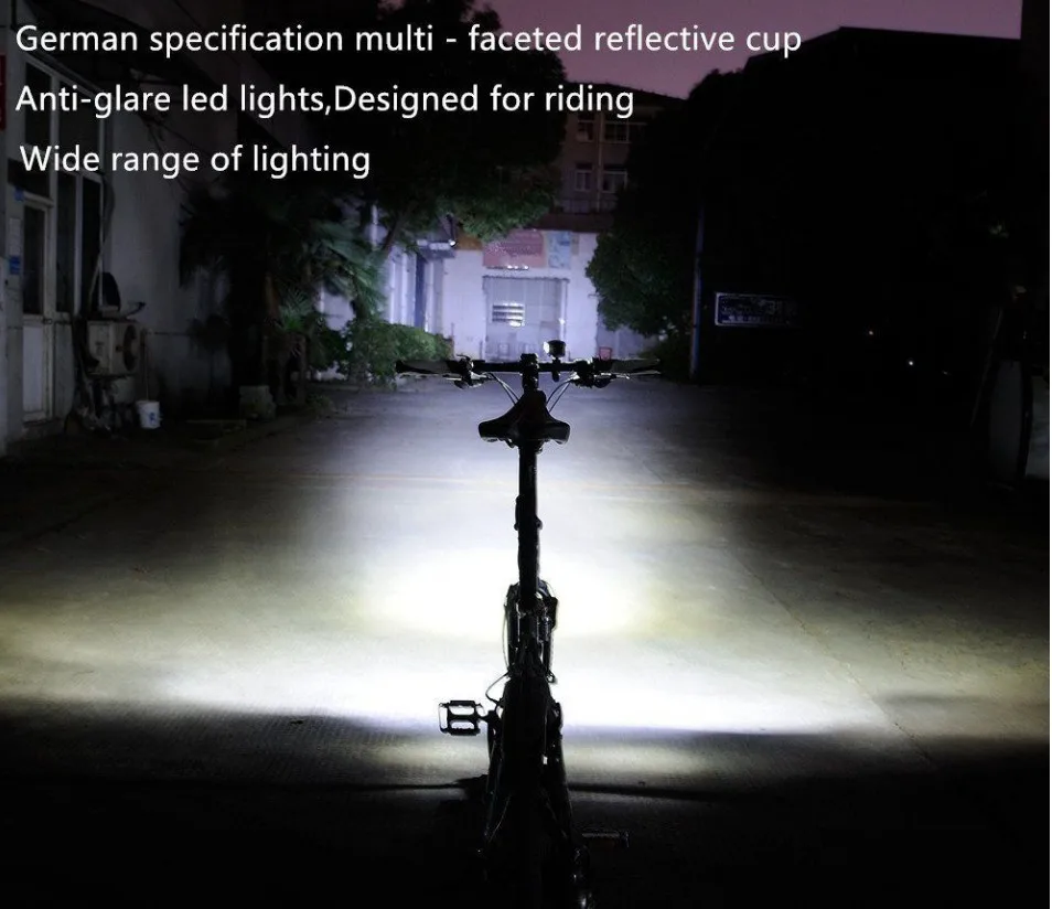 Cheap Hot sale USB Rechargeable LED Bicycle Headlight Anti-glare Flashlight Torch Handlebar Bike Light Battte Cycling Accessories 3