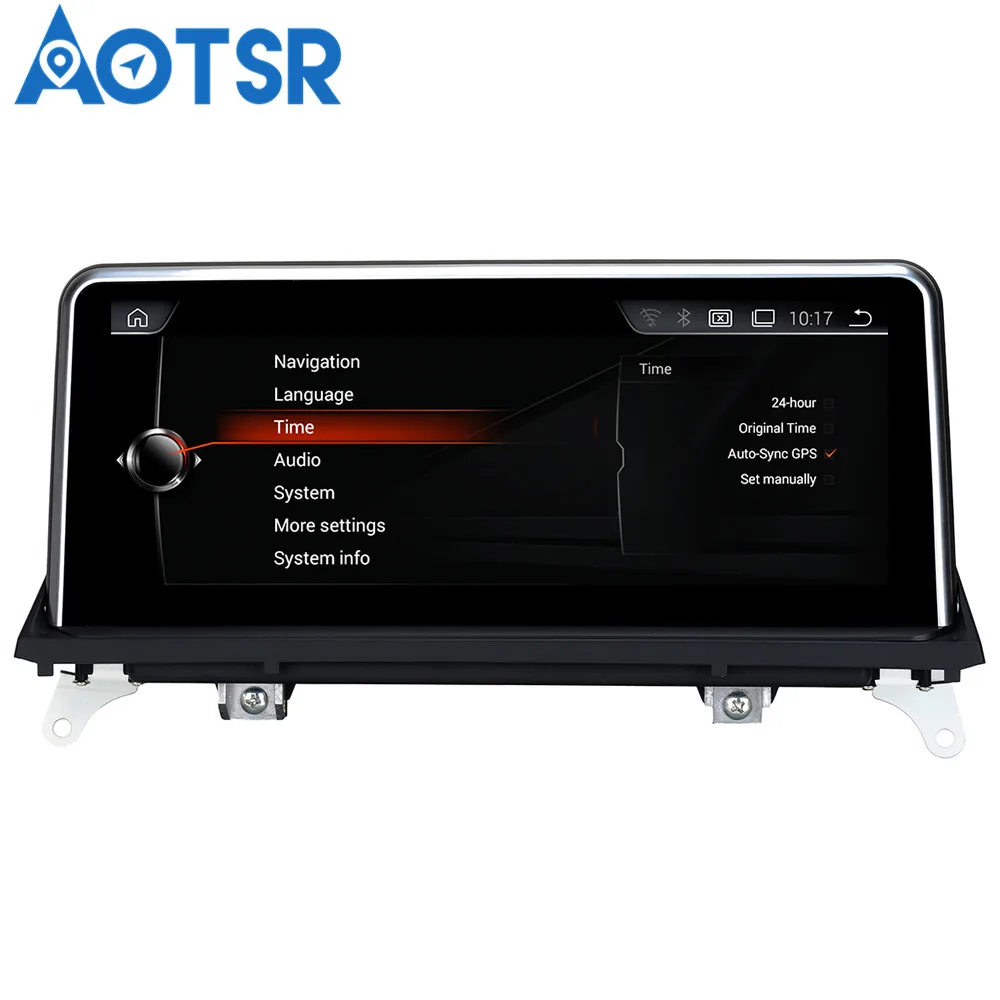 Excellent Aotsr Android 4.4 Car GPS Navigation NO DVD Player Headunit For BMW X5 E70 (2011-2013)/ X6 E71 (2011-2014) 1 Din Radio Stereo 6