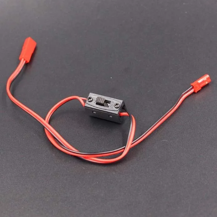 Koop RC On Off 1 10 1 8 Onderdelen JST Connector servo Ontvanger Schakelaar Nitro Power RC Auto Vliegtuigen boot onderdelen
