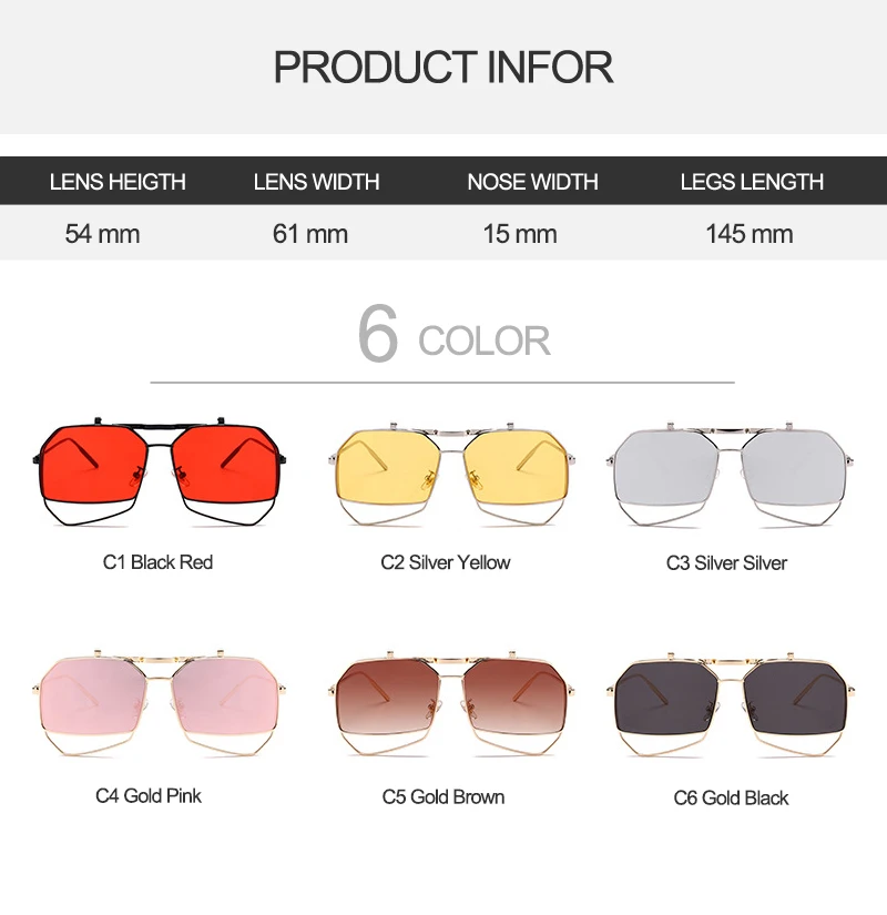 Square Folding sunglasses (22)