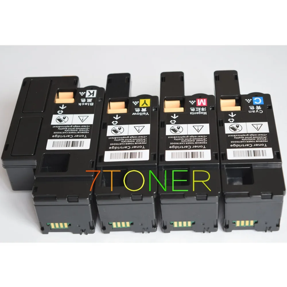 2016 New [Hisaint] 4 x Toner Cartridges For Xerox phaser 6020 6022 Workcentre 6025 6027 106R02763