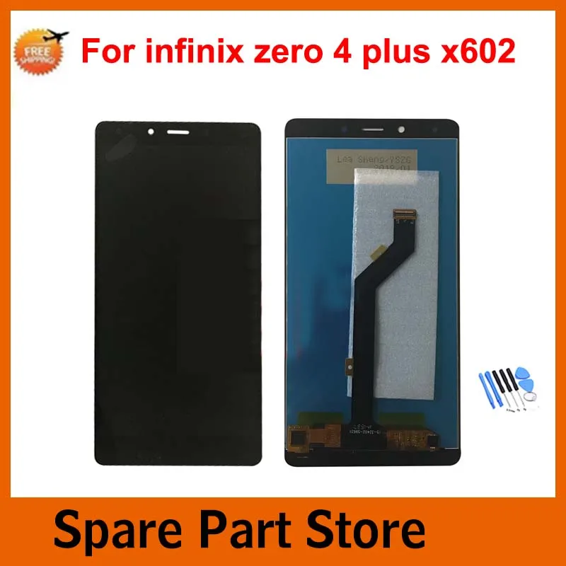 

Angcoucoux For Infinix Smart Zero 4 Plus X602 Full LCD Display Touch Screen Digitizer Assembly Replacement +Free tools
