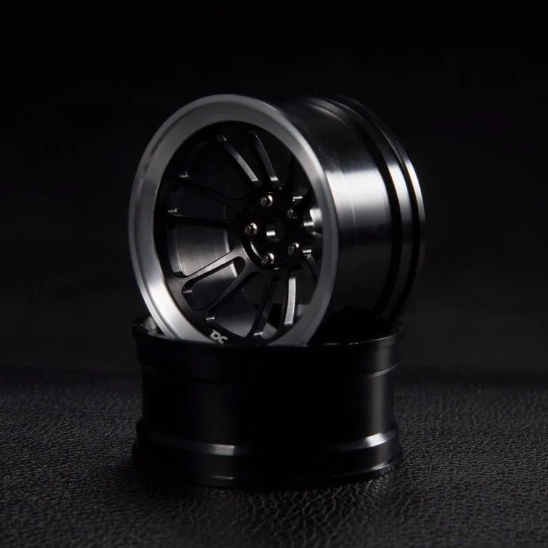 

4Pcs/lot Aluminum Alloy Wheel Rim 206R +9 Metal Wheel Hub YD2 for 1/10 RC Model Cars Spare Parts
