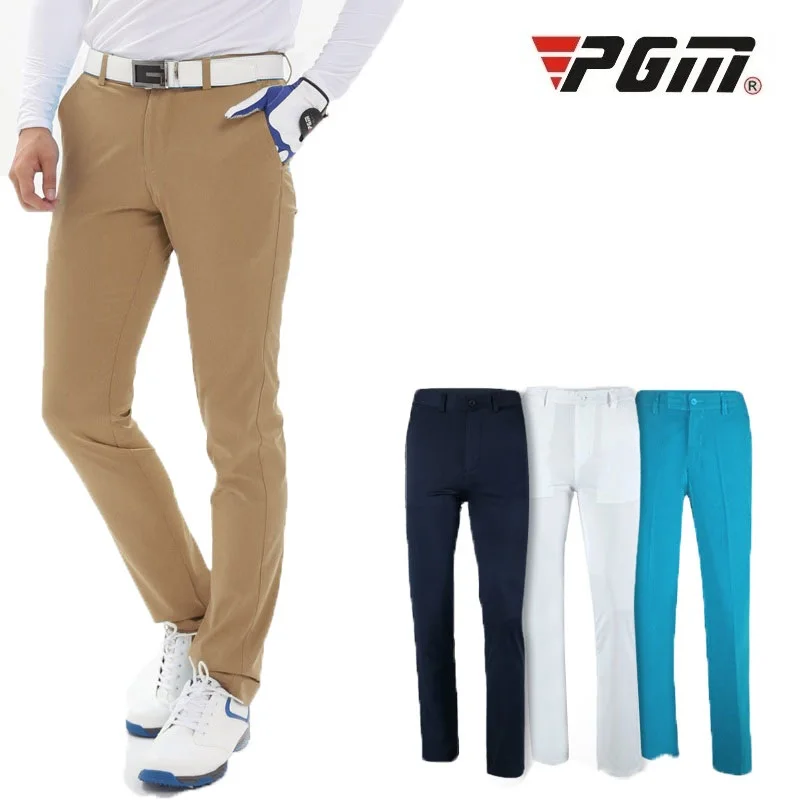 

Pgm Mens Waterproof Golf Pants High Elastic Comfortable Trousers Mens Quick Dry Clubs Ball Pants Golf Apparel AA11848