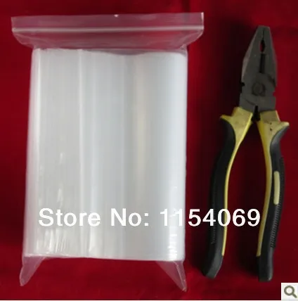 

15x22cm 100pcs Thick Plastic PE Zip Lock Bag Resealable Jewelry Packing Bags ,Cosmetics Carry Ziplock Bags Free Shipping