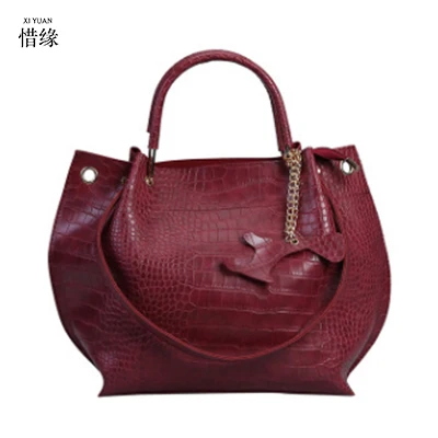 

Hot sale 2017 Fashion Designer Brand Women Pu Leather Handbags ladies Shoulder bags tote Bag female Retro Vintage Messenger Bag