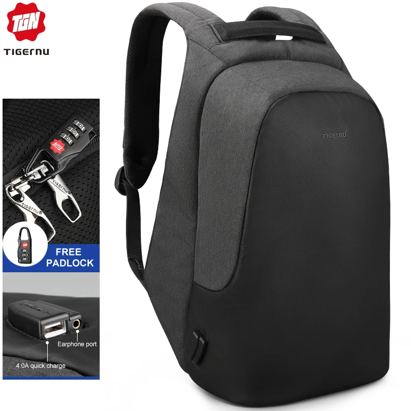

Fashion Backpack Anti Theft for 15.6 inch Laptop Mochilas Waterproof for Men Women Rucksack with USB Charging Travel Bag
