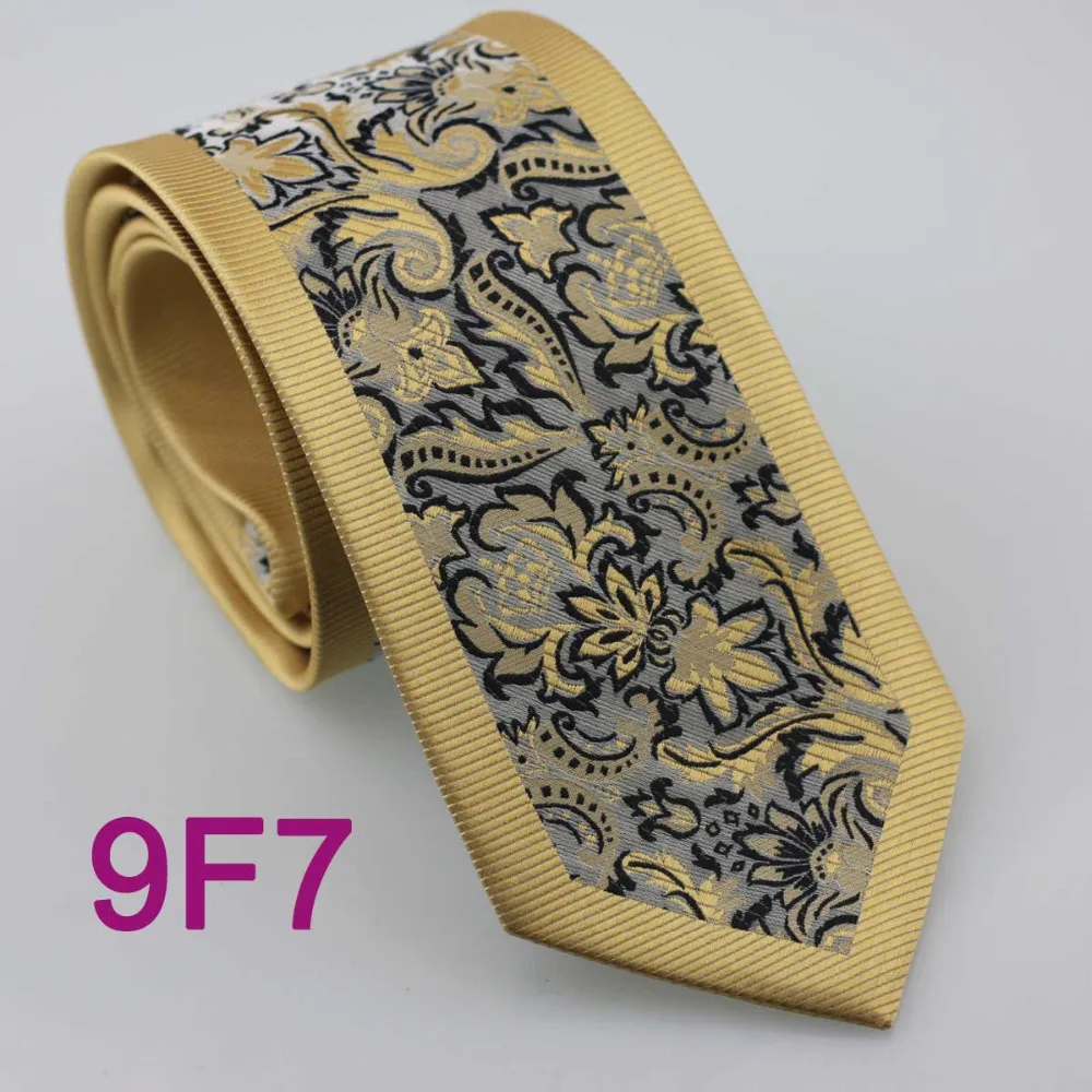 YIBEI Coachella, бордовые желтые золотистые Галстуки, черные, Серебряные цветочные Gravata жаккардовые 8,5 см галстук микрофибровая ткань, галстук для шеи