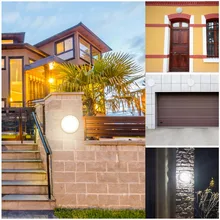 Открытый водонепроницаемый настенный светильник креативный настенный светильник для виллы, сада, прохода, балкона, уличный светильник для газона, двора, передней двери, светильник BL26