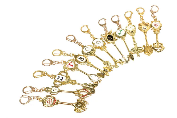 Fairy Tail Zodiac Celestial Spirits Gold Keys Fairy Tail Zodiac Celestial Spirits Gold Keys