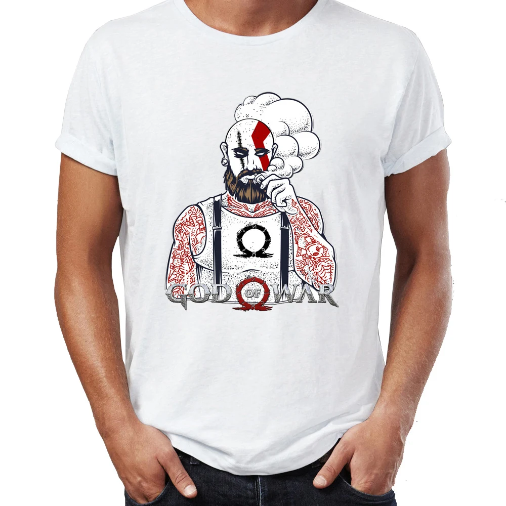

Men's T Shirt Vapor Kratos God Of War Awesome Gaming Tee
