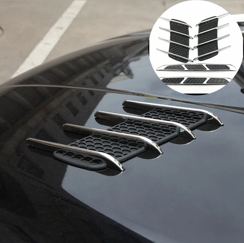 Автомобиль Shark Gill Outlet Simulation Vents для Jaguar XF XJ XJS XK S TYPE X XJ8 XJL XJ6 XKR XK8 X320 X308|Наклейки на