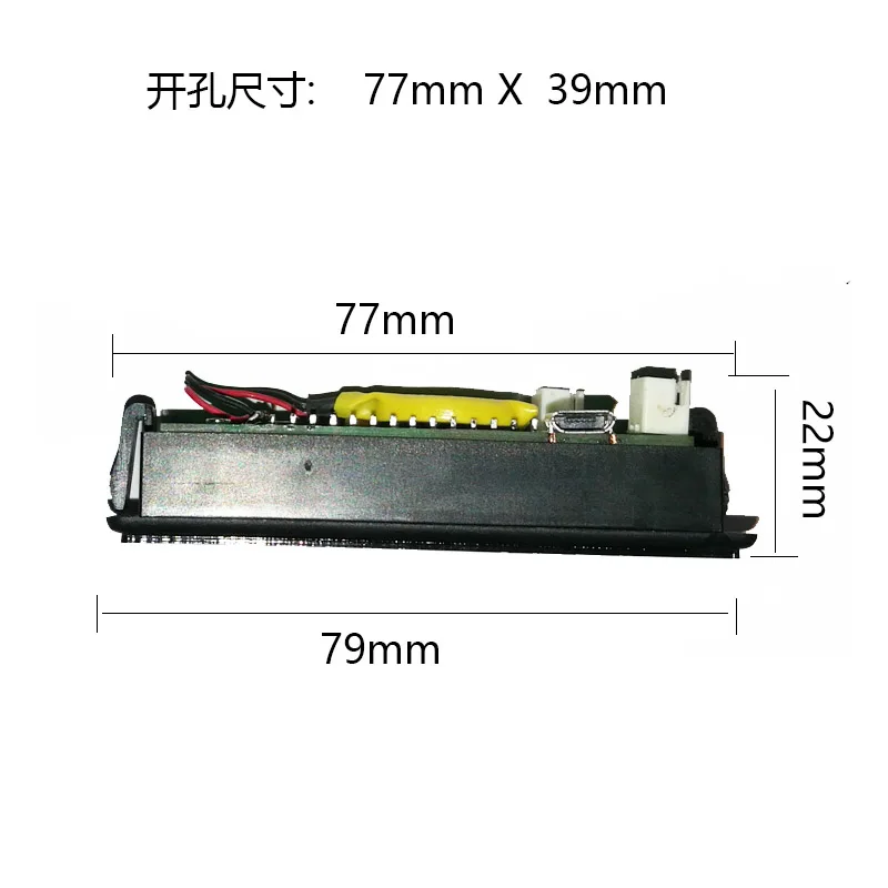 DIY цифровой VFD часы вольтметр автомобиля USB Температура обнаружения переключатель музыкальный спектр вакуумный люминесцентный дисплей