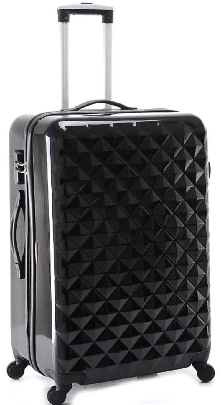 free shipping designer travellers luggage sets 20 inch princess abs luggage suitcase trolley