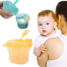 Kidlove 3 сетки Вращающийся двухслойный съемный Детская молочная смесь может ящик для хранения в путешествии Бутылочки для ухода за детьми хранение еды