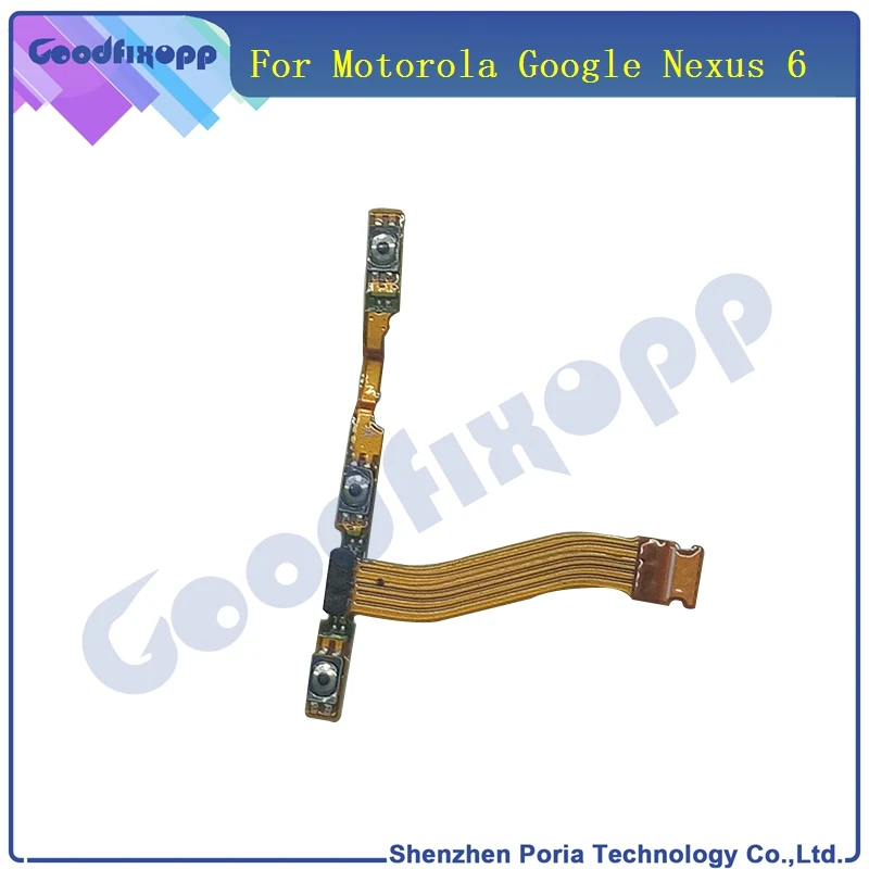 MT0005 For Moto Google 6 Nexus 6 XT1100 XT1103 100% New Original Volume button power on off Flex Cable(1)