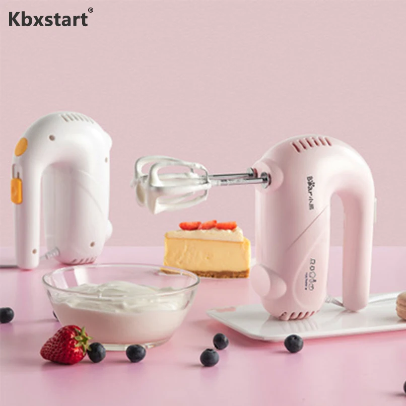 Kbxstart Multifunction Handheld Food Mixer Blender Eggbeater Baking