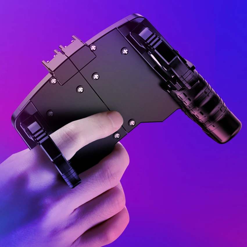  K21 Metal Pubg Mobile Controller l1 r1 Game Controller Handle Trigger Joystick Shooter Controller F