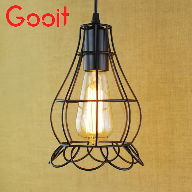 

Vintage Style Retro Rural Edison Loft Industrial Restaurant Wall Lamp American art Creative Retro vintage pendant lights