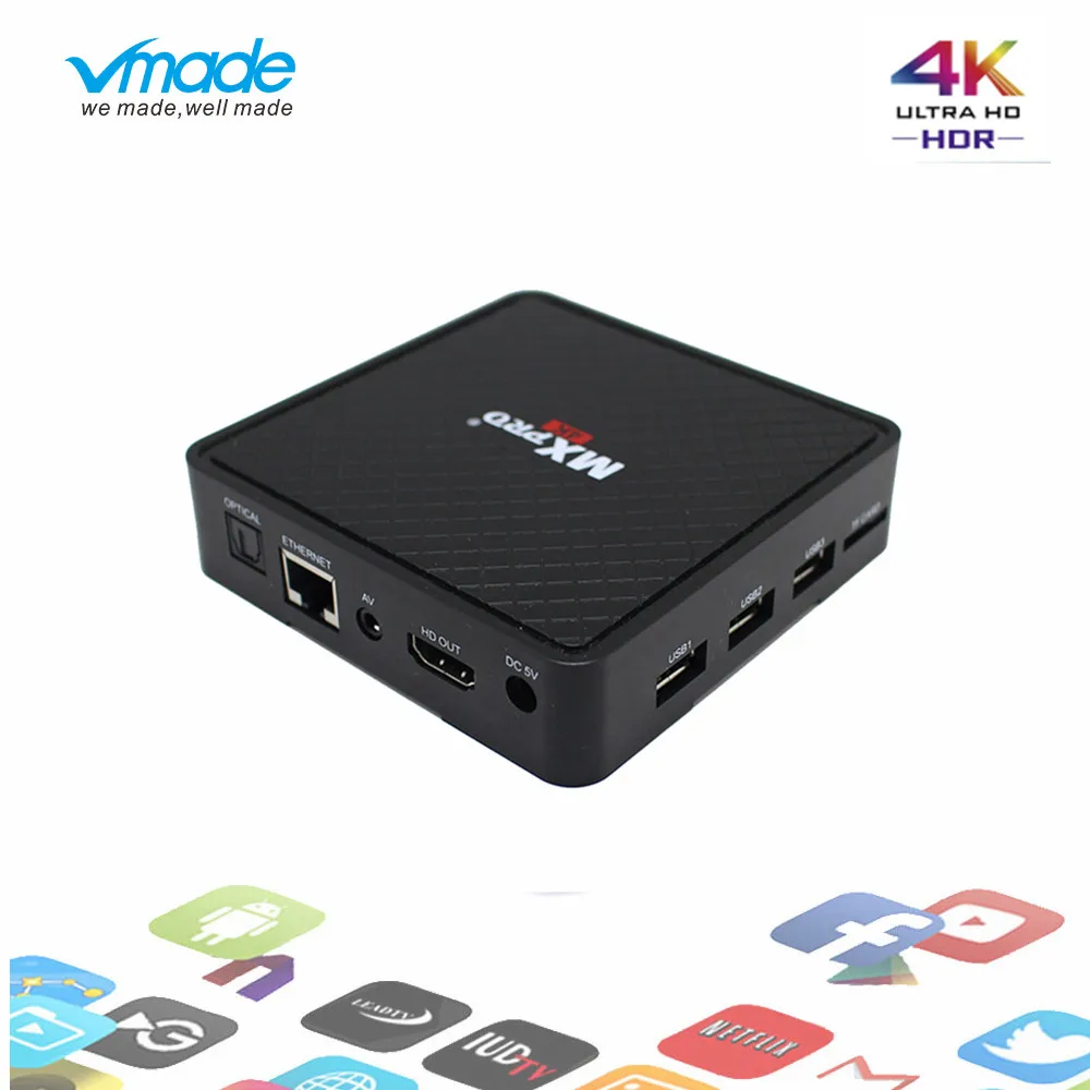 Vmade i8 Мини клавиатура + оригинальный V96S Android 7 0 мини-медиаплеер Allwinner-H3 H.265/HEVC