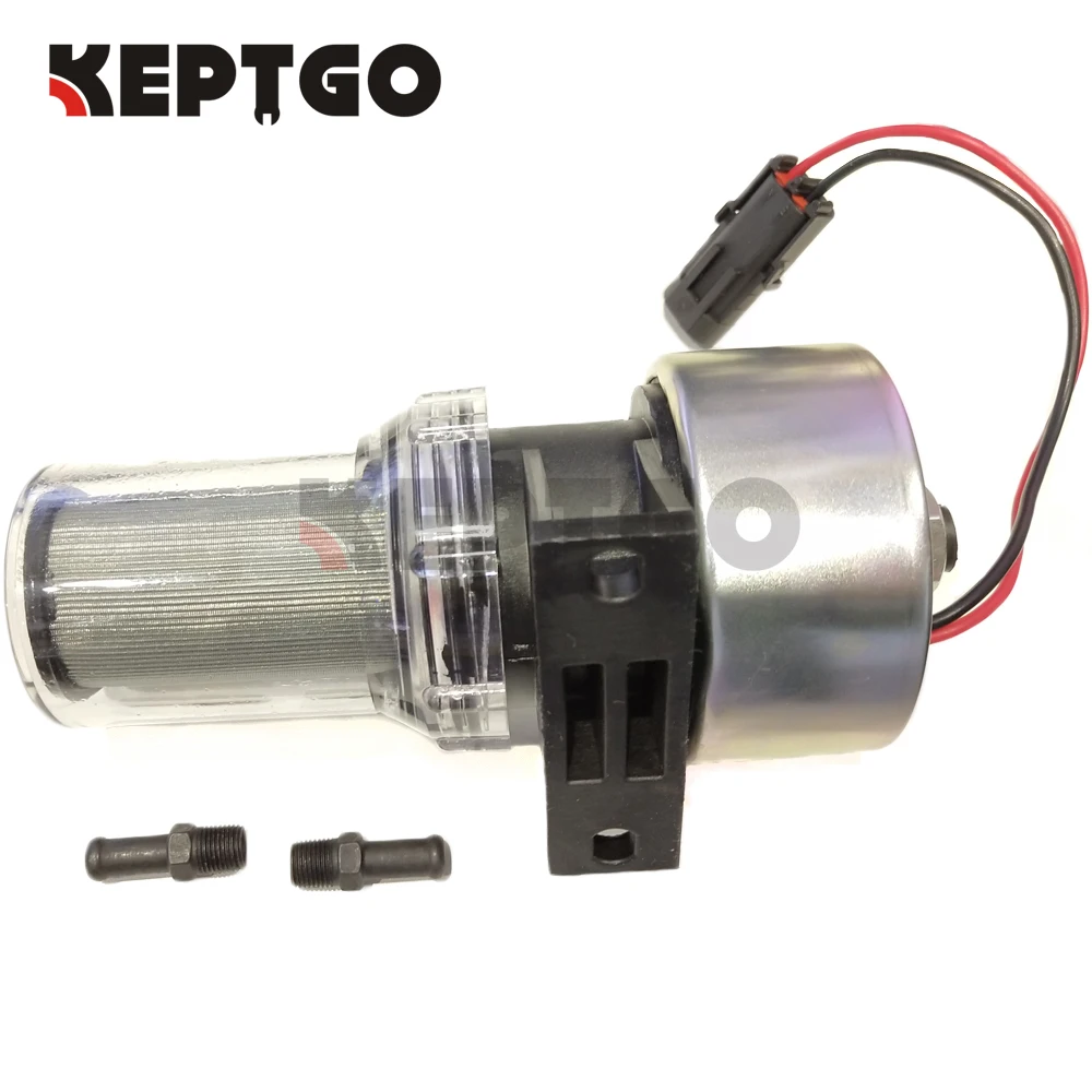 12V Transicold Filter Fuel Pump 41-7059 For Thermo King MD/KD/RD/TS/URD/XDS/TD/LND Carrier 30-01108-03 12V Transicold Filter Fuel Pump 41-7059 For Thermo King MD/KD/RD/TS/URD/XDS/TD/LND Carrier 30-01108-03